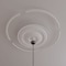 Ekena Millwork 49 1/4-in. OD x 45 1/4-in. ID x 2-in. W x 7/8-in. P Sussex Floral Ceiling Ring Kit CRK49SU - alternate 10